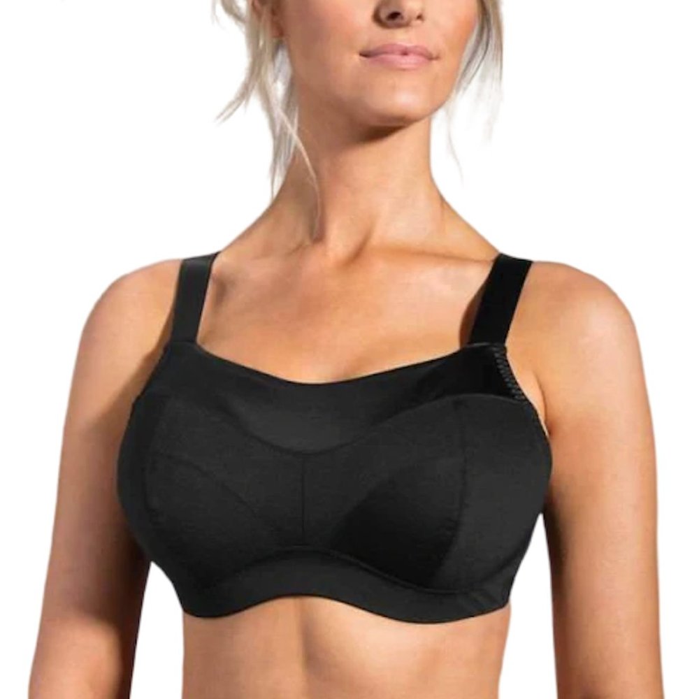 BROOKS Embody Sports Bra Black High Impact 32G C03